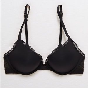 Aerie Black Push Up Bra 38B